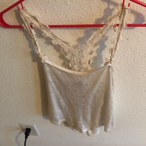 Super cute cream tank top